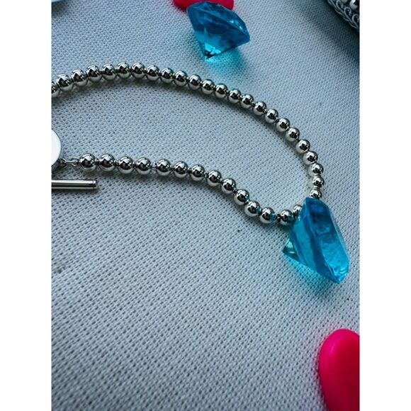 Tiffany & Co Sterling Silver Bead/beaded Toggle Bracelet/Necklace Set 4mm - Picture 8 of 10